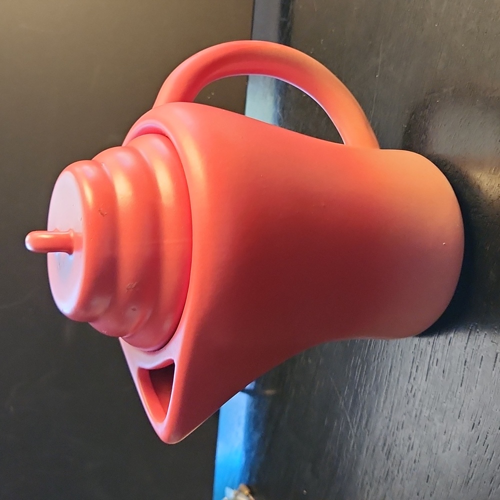 Design Studios Red Ombre MSRF tea pot or honey pitcher